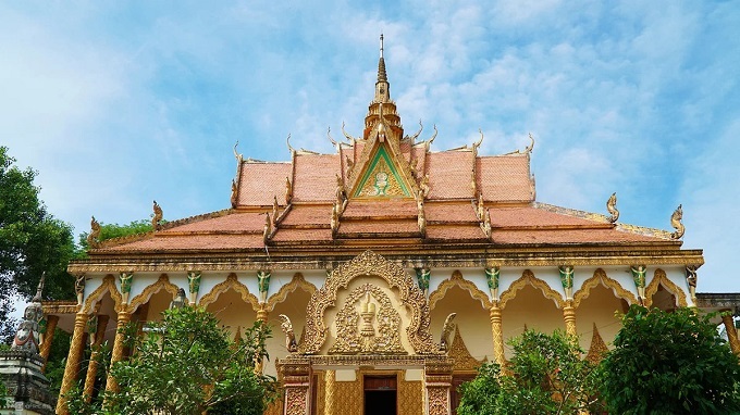An Giang's 140 Year - Old Khmer Pagoda